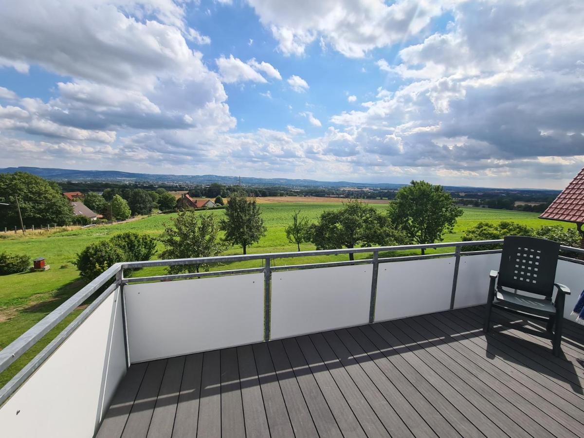 Moderne Ferienwohnung Mit Aussicht Bad Oeynhausen Buitenkant foto